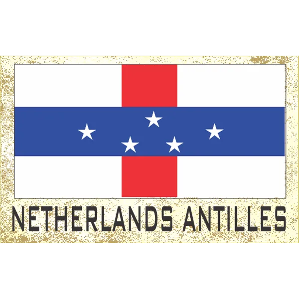 Netherlands Antilles Fridge Magnet