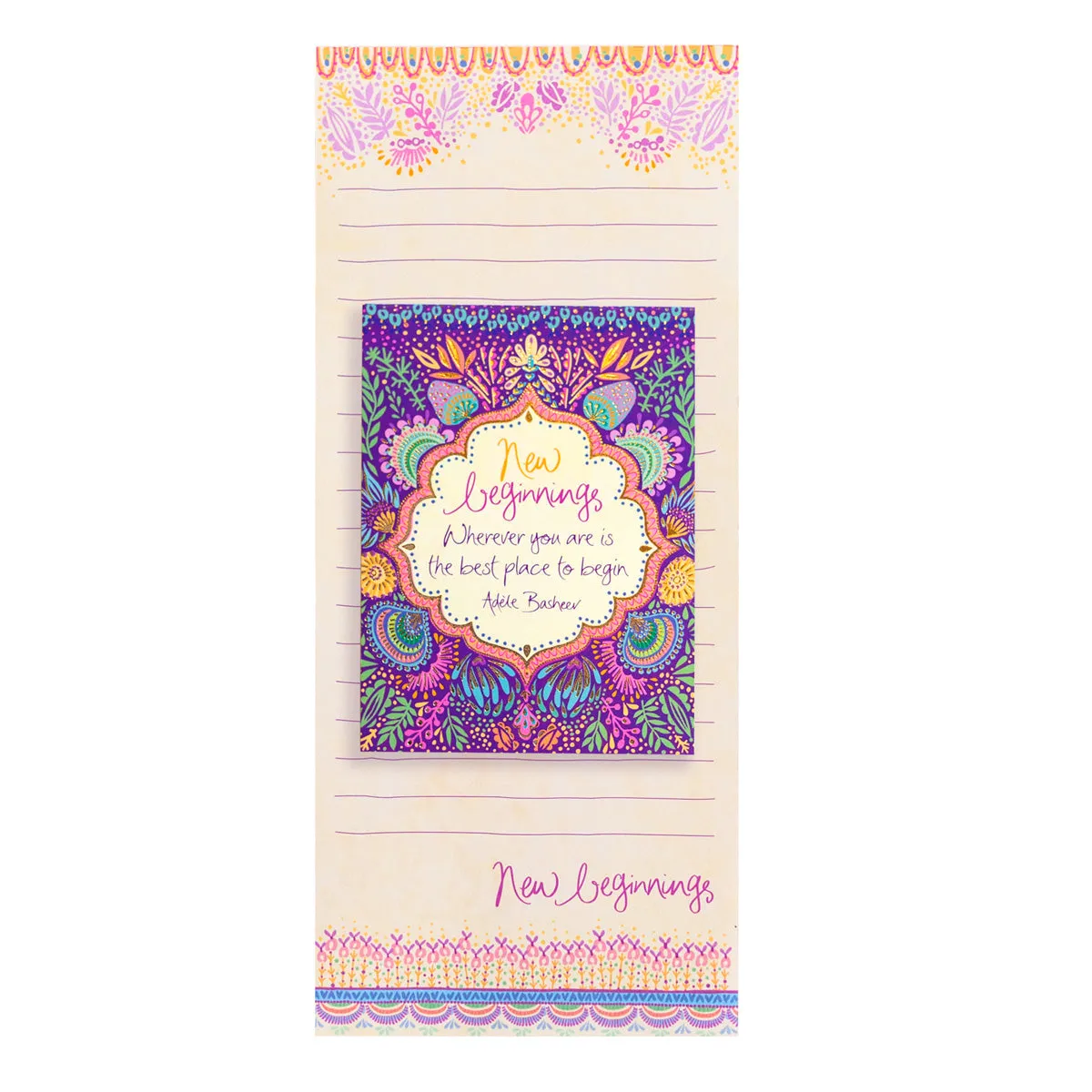 New Beginnings Magnetic List Pad Set