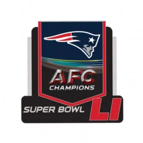 New England Patriots 2016 AFC Champions Super Bowl LI 51 Collectible Lapel Pin