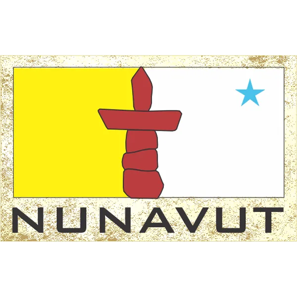 Nunavut Fridge Magnet