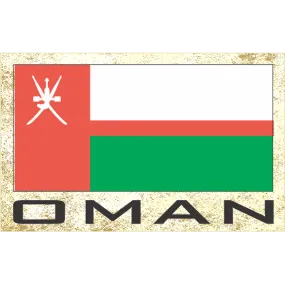 Oman Fridge Magnet