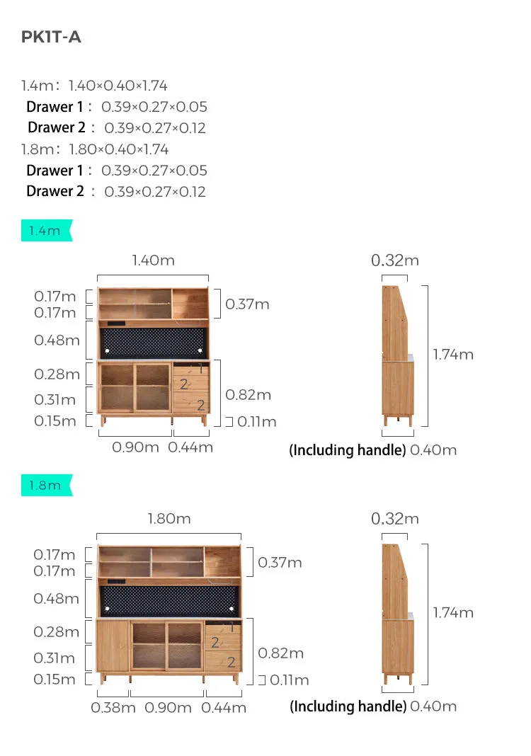 Organic Dining Sideboard Cabinet