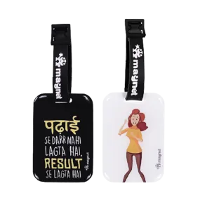 Padhai Result Ka Darr Girl Version Bag Tags