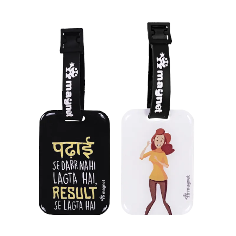 Padhai Result Ka Darr Girl Version Bag Tags