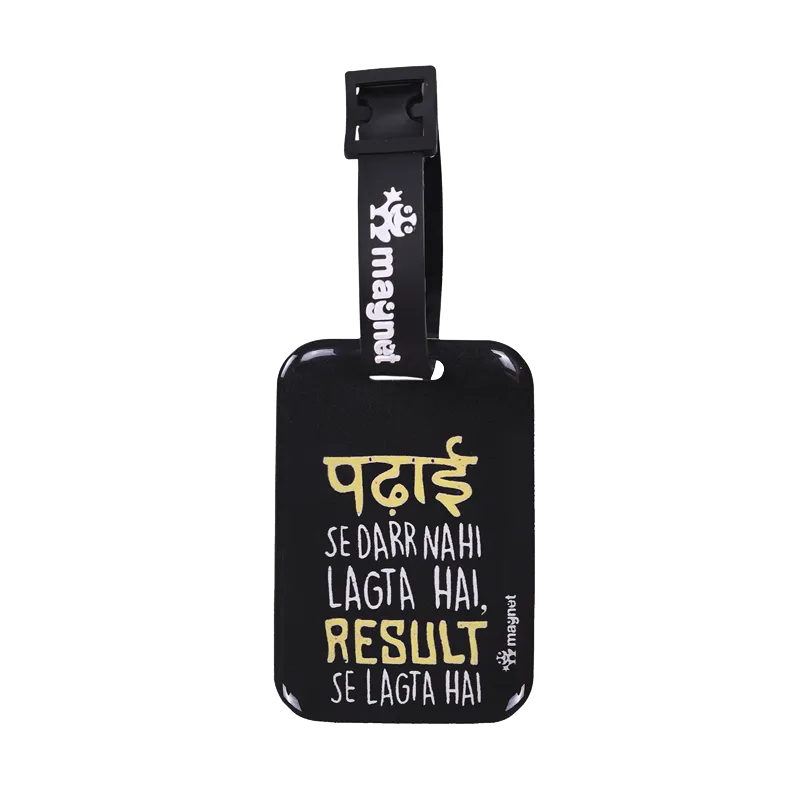 Padhai Result Ka Darr Girl Version Bag Tags