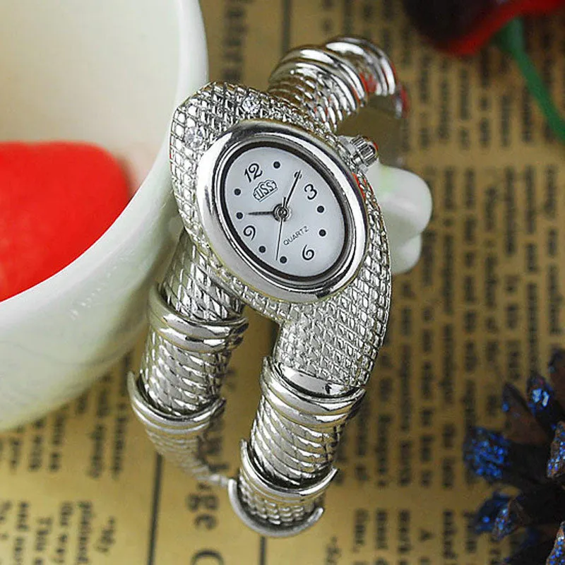 Personalized Diamond Luxury Snake Bracelet Watch