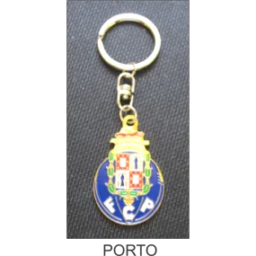 Porto  Metal Key Chain