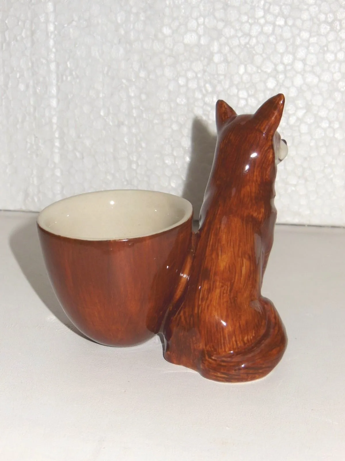 Quail Ceramics: Egg Cup With Chihuahua