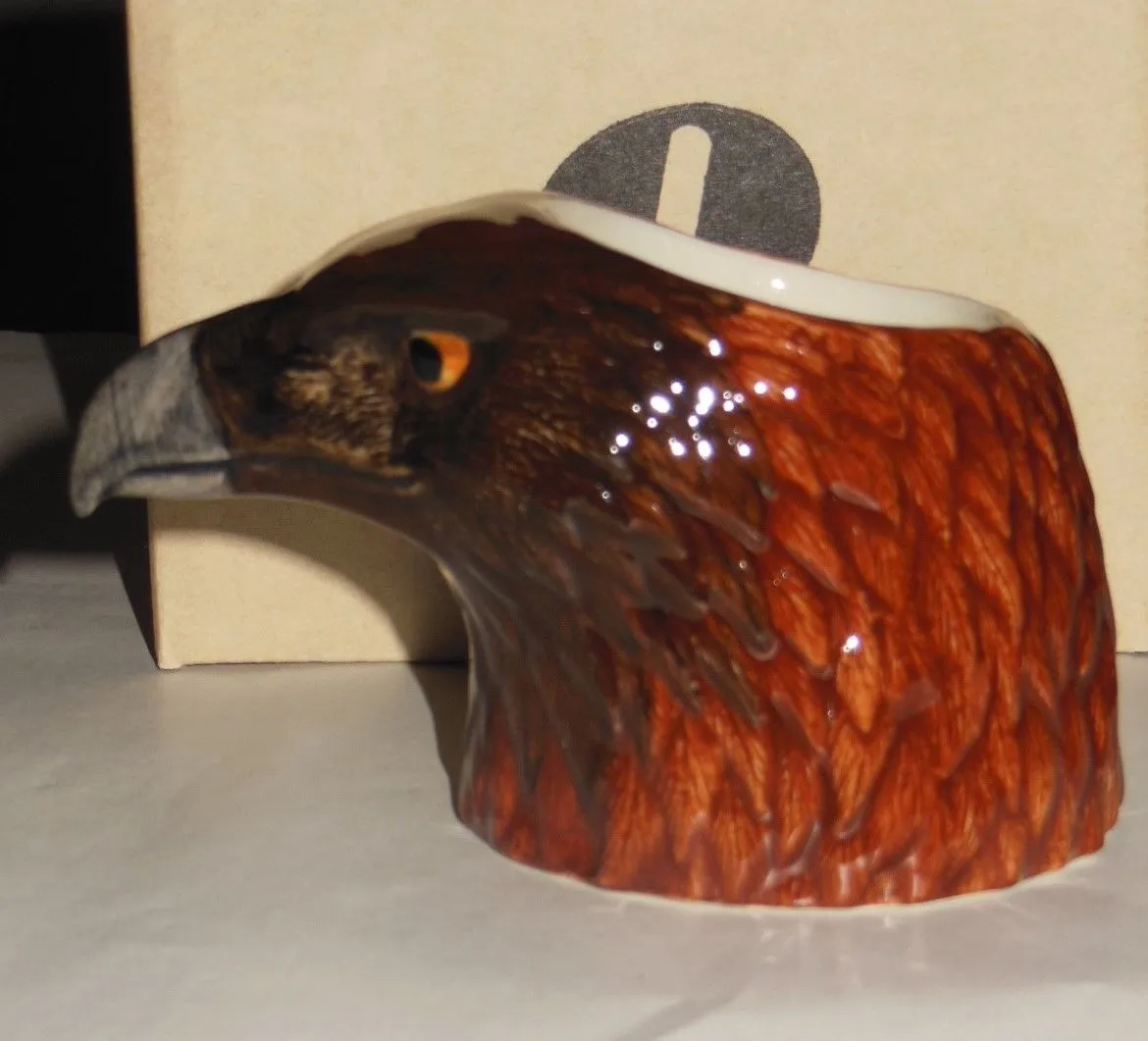 Quail Ceramics: Face Egg Cup: Eagle