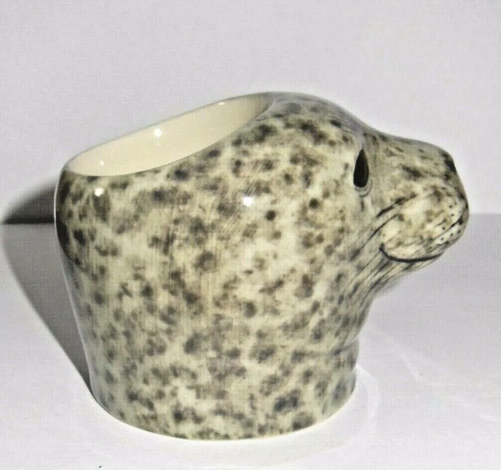 Quail Ceramics: Face Egg Cup: Harbour Seal