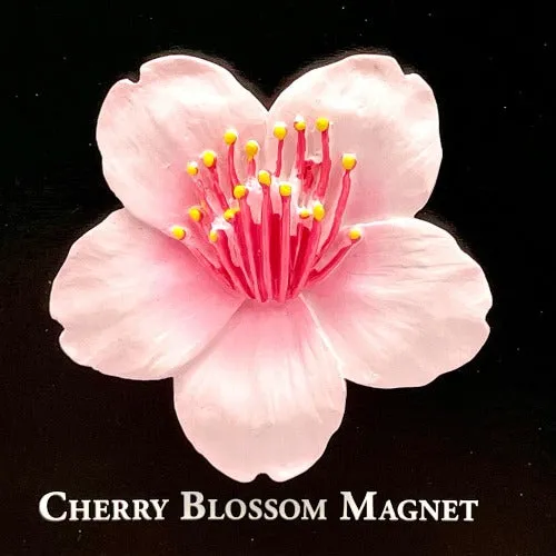 Resin Magnet Cherry Blossom