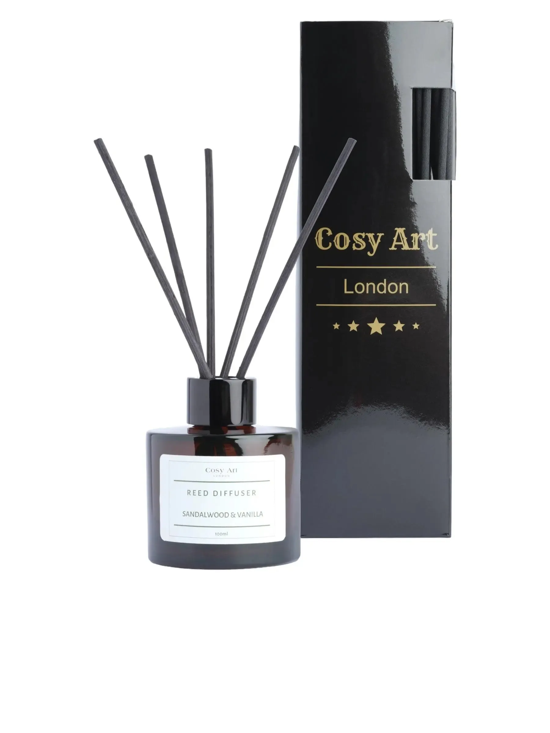 Sandalwood & Vanilla Scented Reed Diffuser