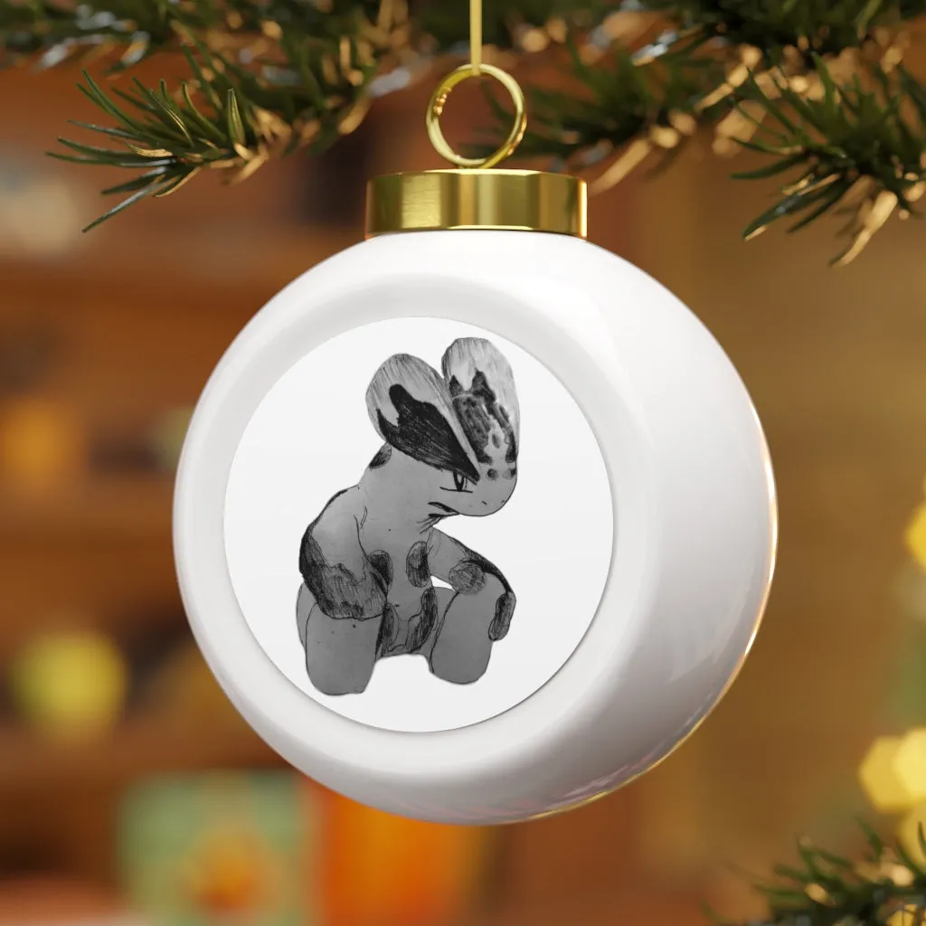 Shamrock Christmas Ball Ornament