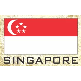 Singapore Fridge Magnet