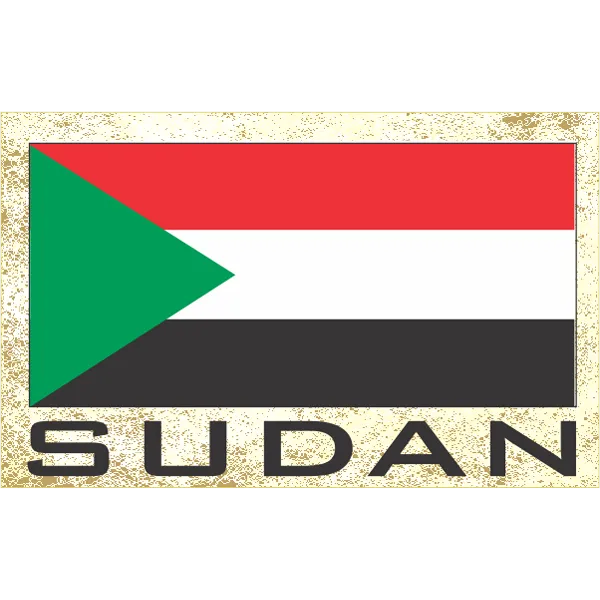 Sudan Fridge Magnet