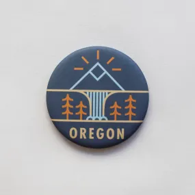 Tender Loving Empire - Multnomah Falls Round Magnet