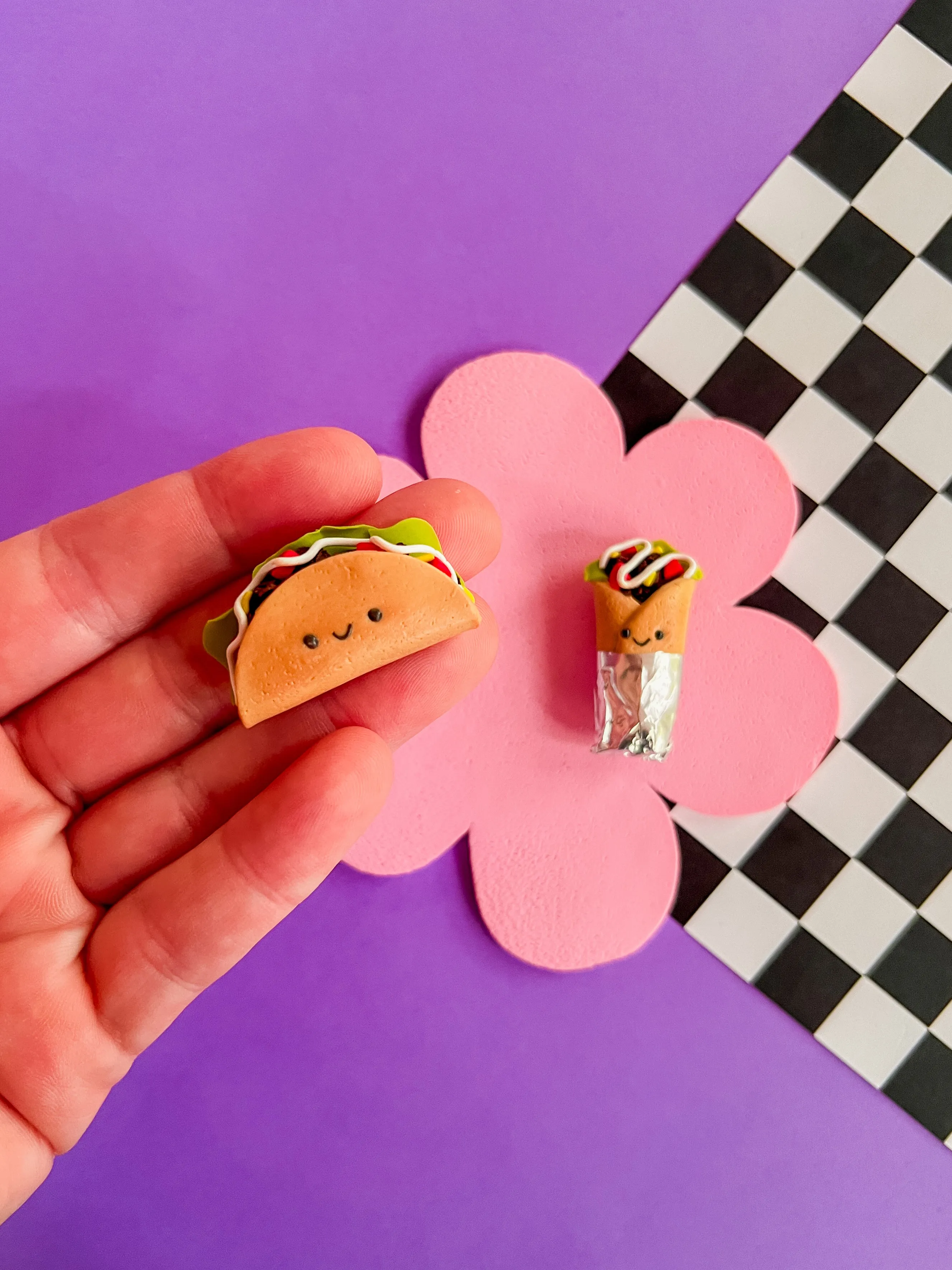 Tex Mex Mates | Polymer Clay Magnets