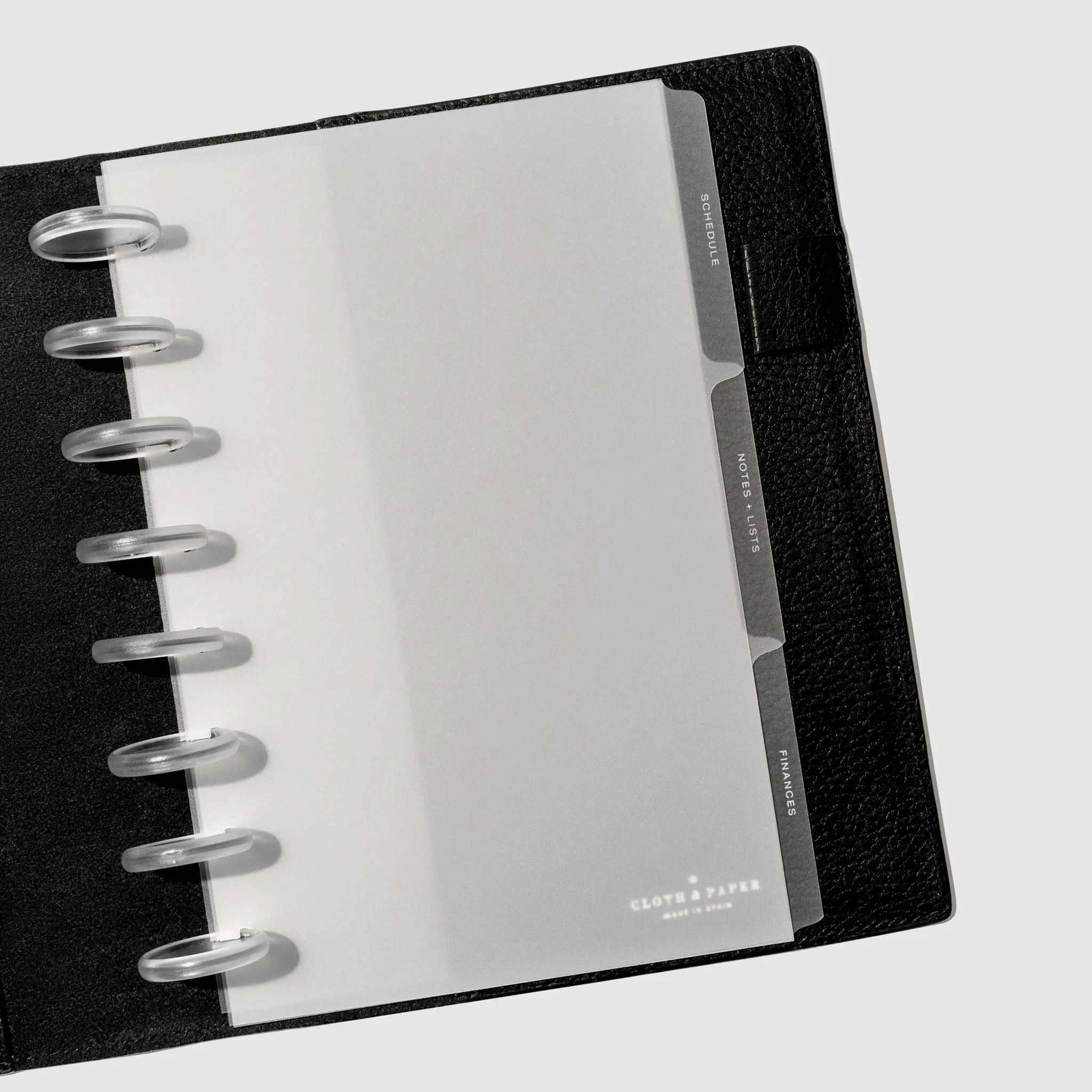 The Essentials Side Tab Planner Dividers | Low Profile | Matte