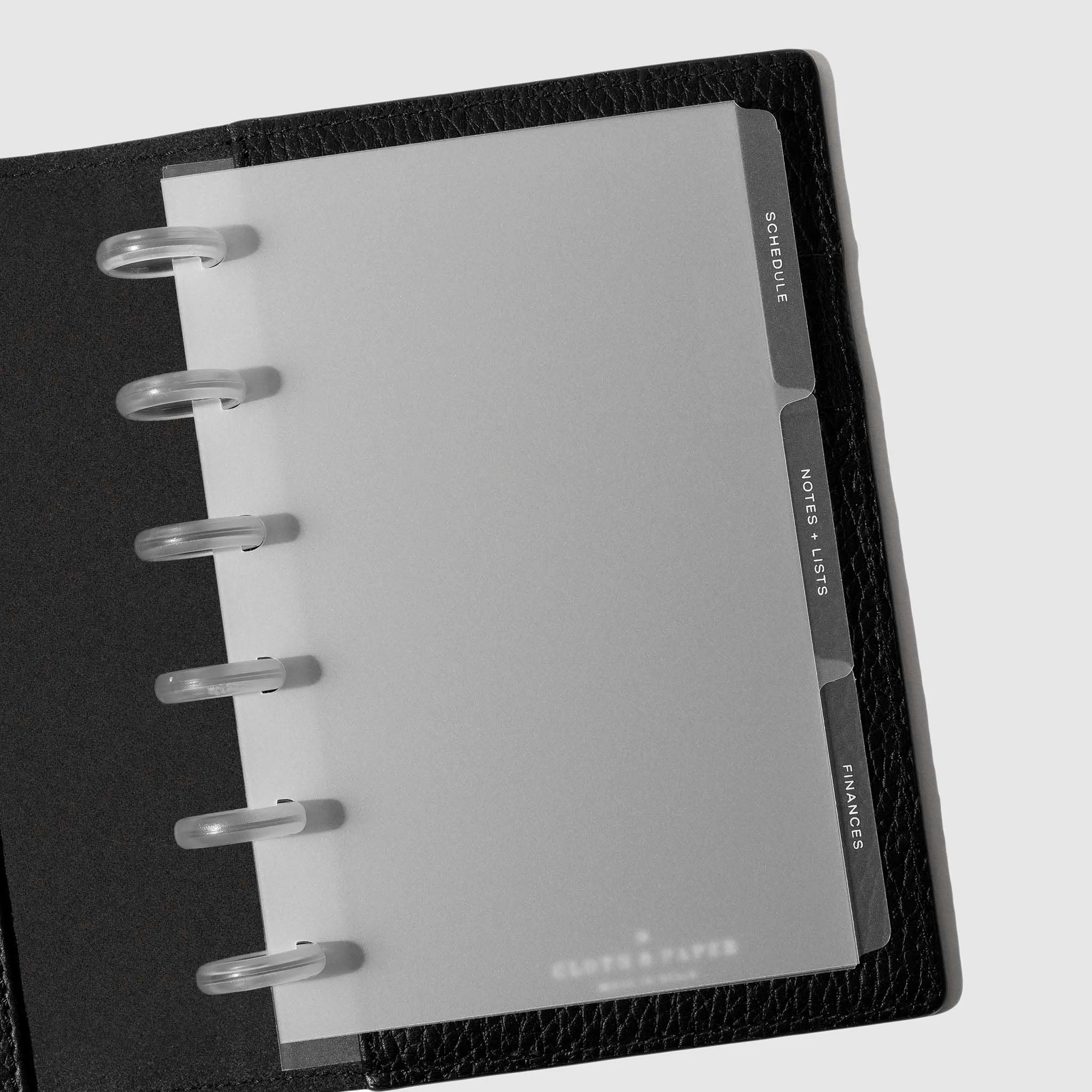 The Essentials Side Tab Planner Dividers | Low Profile | Matte