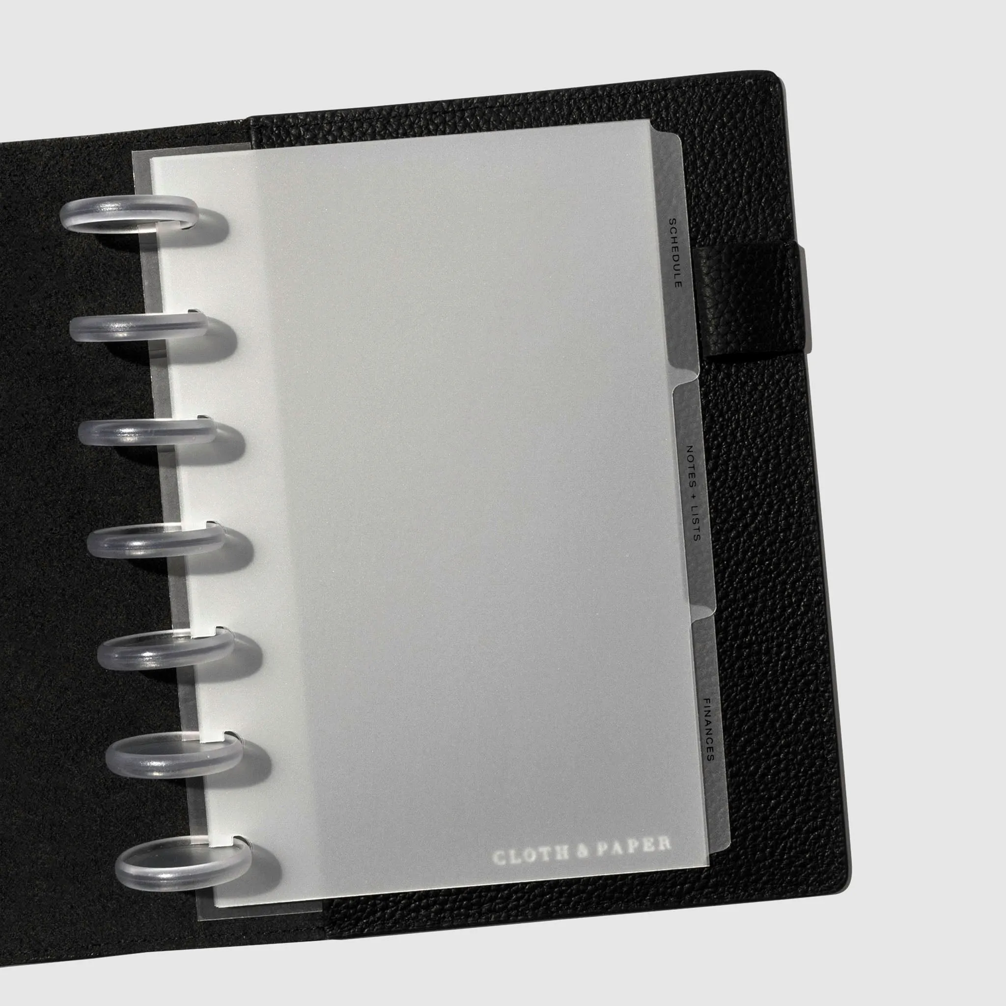 The Essentials Side Tab Planner Dividers | Low Profile | Matte