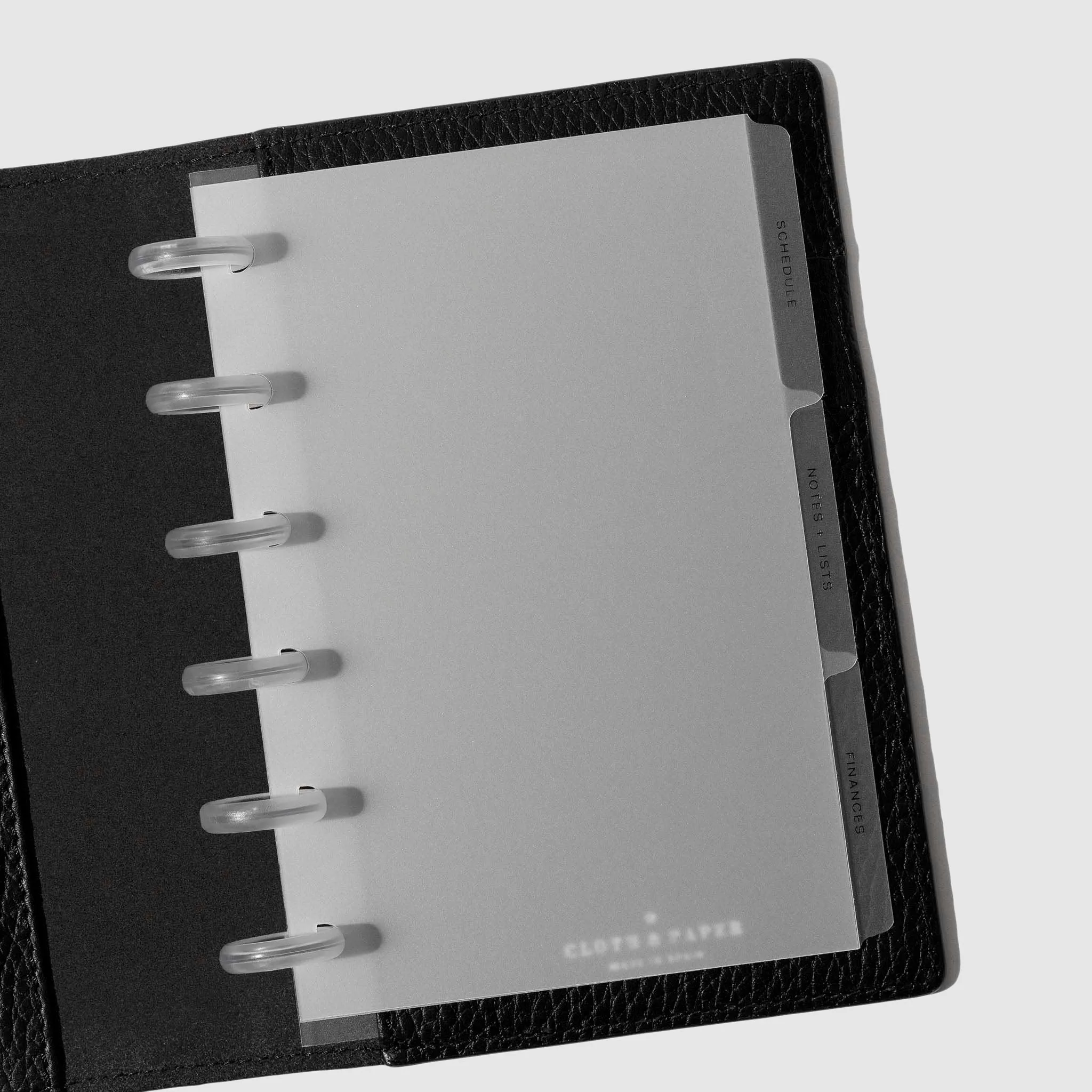 The Essentials Side Tab Planner Dividers | Low Profile | Matte