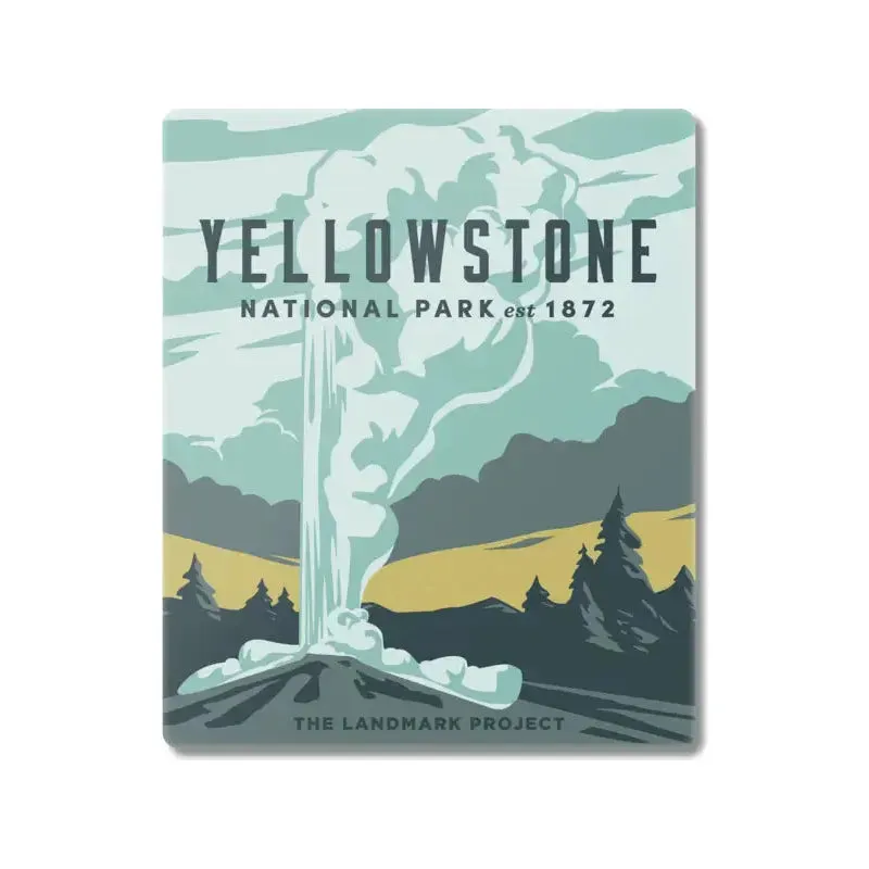 The Landmark Project Yellowstone Magnet