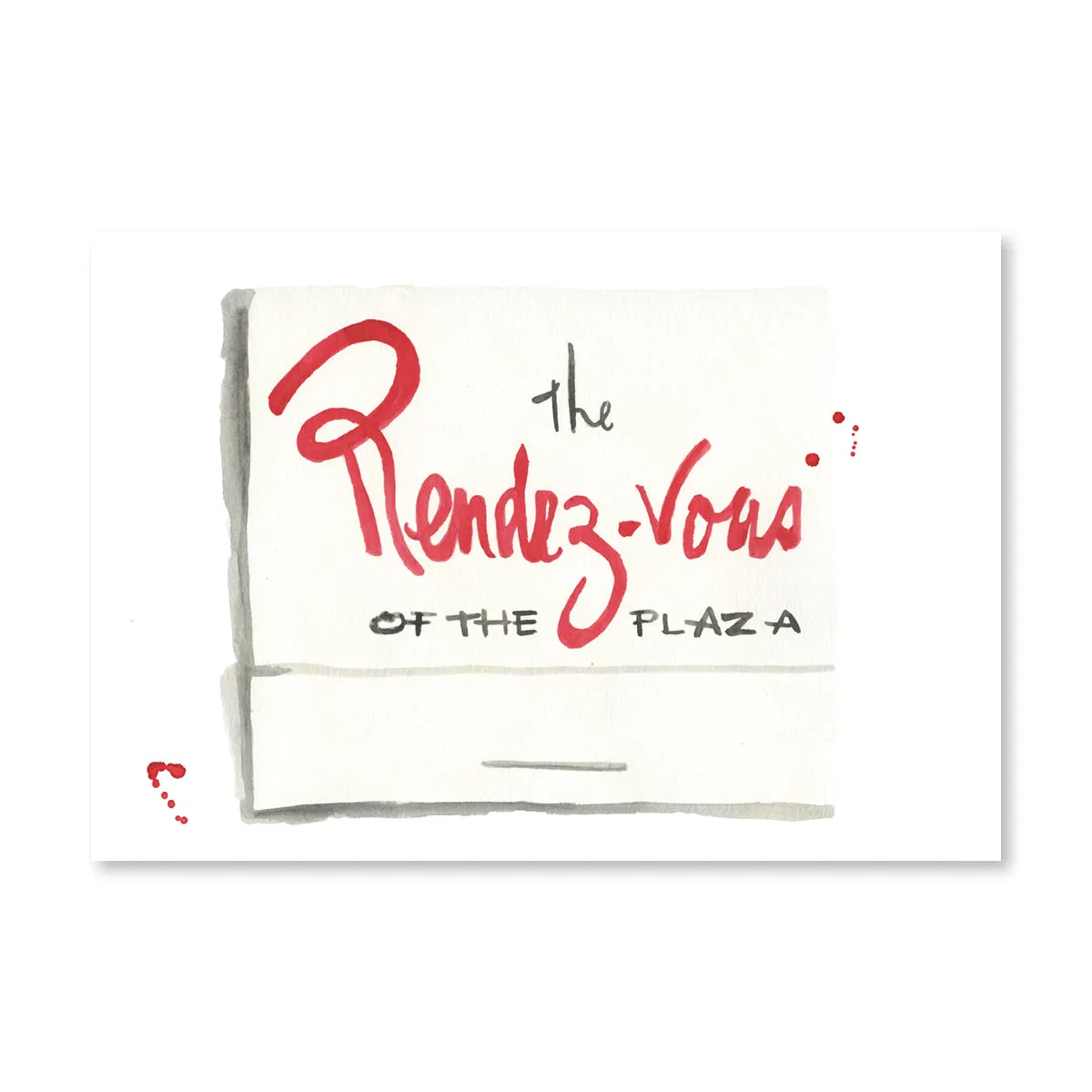 The Rendez-Vous Matchbook