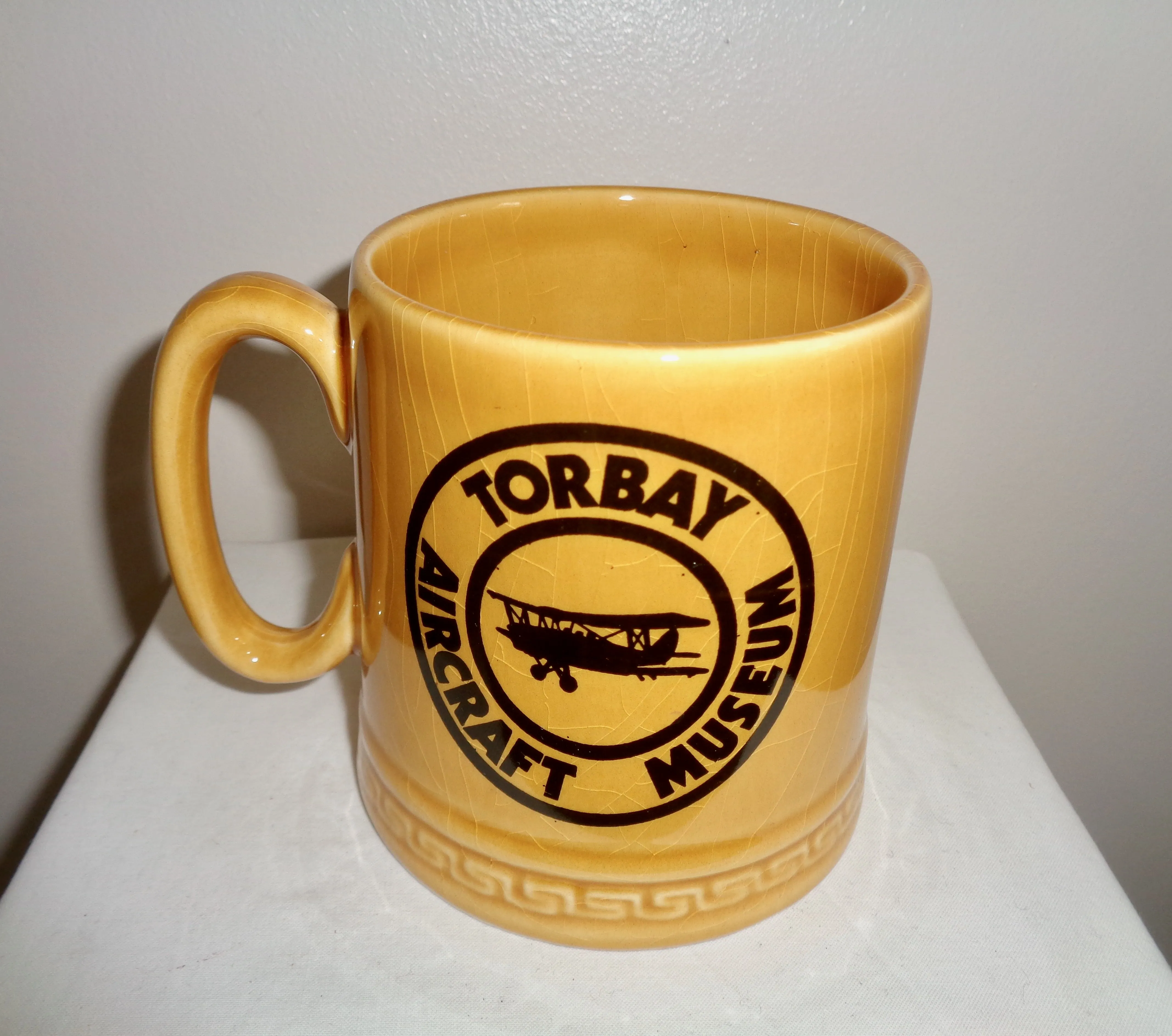 Torbay Aircraft Museum Spitfire Souvenir Mug By Britannia Designs Dartmouth Pottery