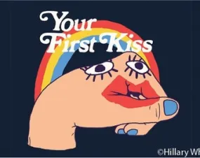 Your First Kiss Fridge Magnet